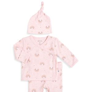 Adorable rainbow 3 piece Newborn outfit 💖
